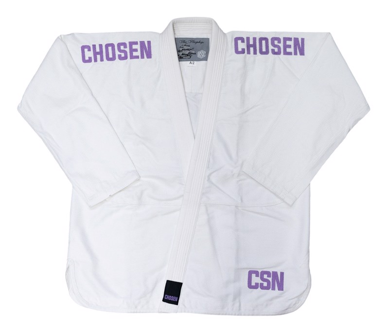 CHOSEN Flagship STOLI BJJ Gi - white/purple